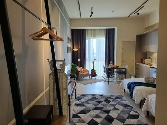 Deluxe Stüdyo Süit, 2 Büyük (Queen) Boy Yatak