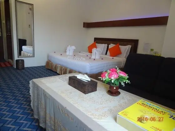 Deluxe Tek Büyük veya İki Ayrı Yataklı Oda, 1 Çift Kişilik veya 2 Tek Kişilik Yatak
