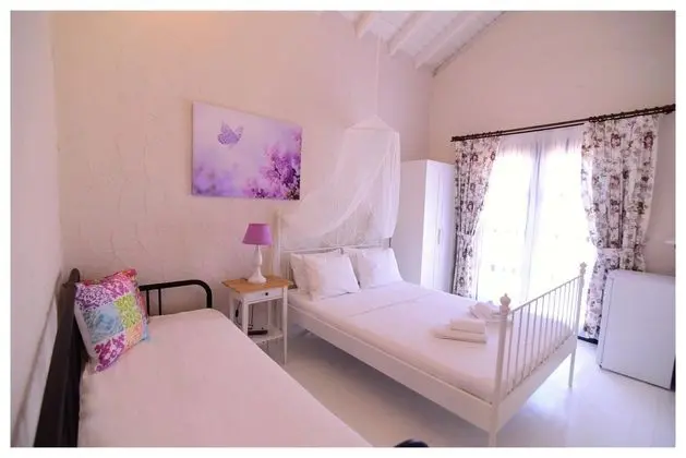 Deluxe Üç Kişilik Oda ,Sokak Manzaralı,Fransız Balkonlu