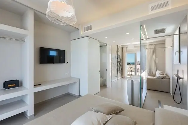 Luxury Çatı Katı Süiti (Penthouse), 1 Yatak Odası (Suite Attico con Jacuzzi)