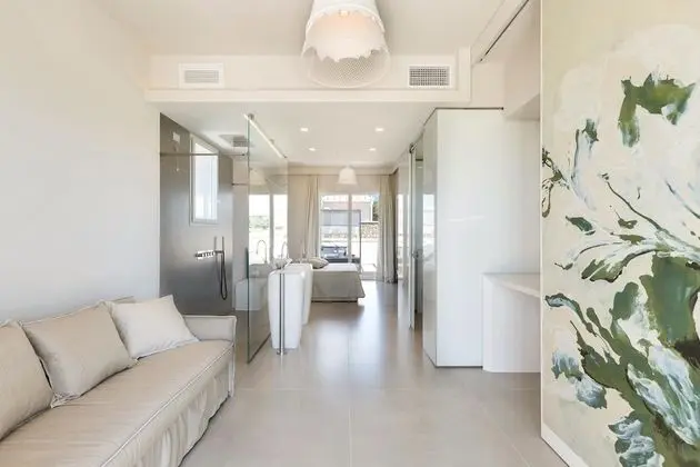 Luxury Çatı Katı Süiti (Penthouse), 1 Yatak Odası (Suite Attico con Jacuzzi)