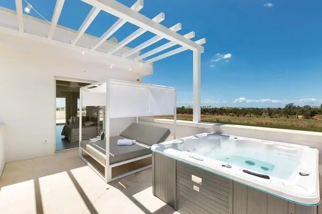Luxury Çatı Katı Süiti (Penthouse), 1 Yatak Odası (Suite Attico con Jacuzzi)