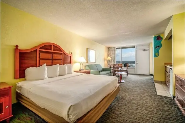 Süit, 1 En Büyük (King) Boy Yatak ve Çekyat, Balkon, Okyanusa Sıfır (Kid's Suite with Bunk Beds)