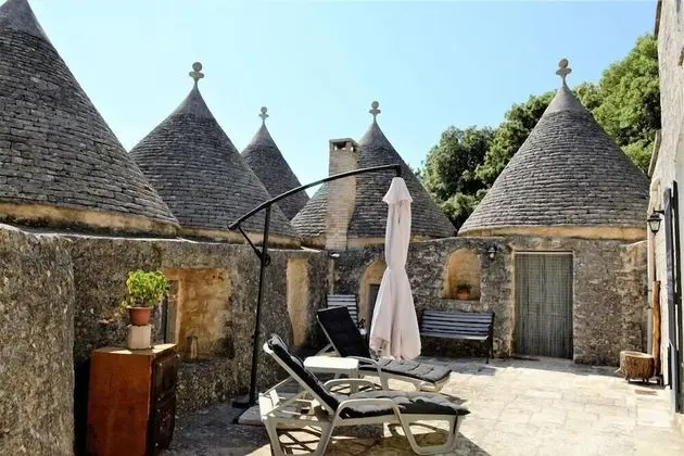 Standard Tek Büyük Yataklı Oda, Veranda (Trullo Trulletto)