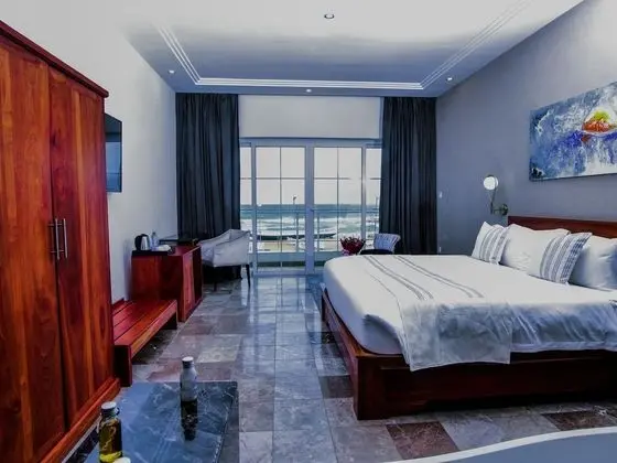 Deluxe Tek Büyük Yataklı Oda, 1 En Büyük (King) Boy Yatak, Sigara İçilmez, Plaj Manzaralı