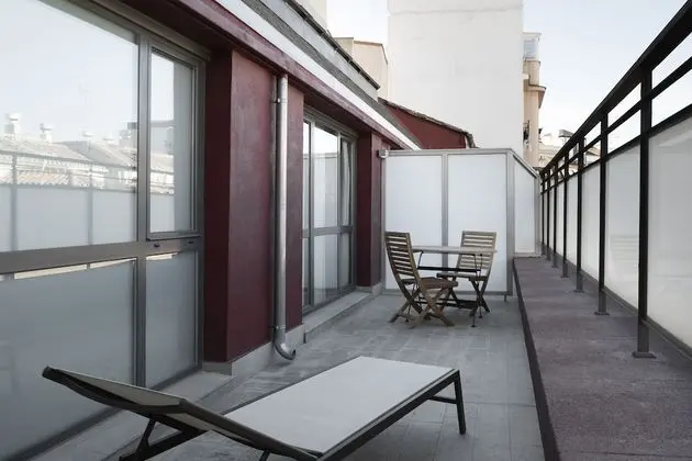 Superior Dört Kişilik Oda, Teras