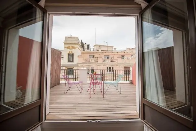 Superior Oda, Teras (Puerta del Sol View)
