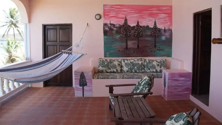 Honeymoon Tek Büyük Yataklı Oda, 1 En Büyük (King) Boy Yatak, Teras, Plaj Manzaralı (Grenadine)