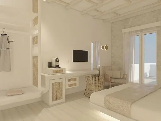 Executive Suite with Outdoor Hot Tub and Sea View
