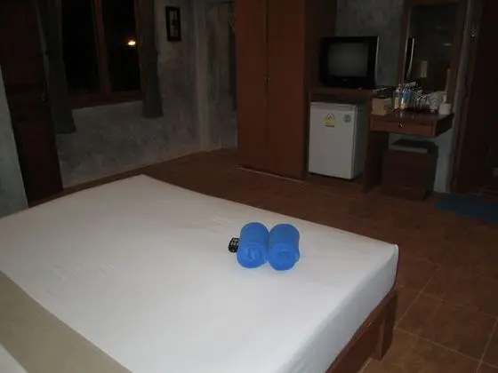 Superior Bungalov, 1 Çift Kişilik Yatak