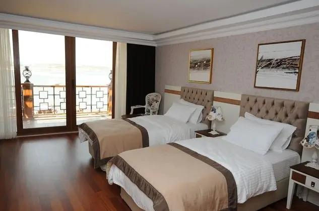 Deluxe Süit, 2 Tek Kişilik Yatak, Balkon, Deniz Manzaralı