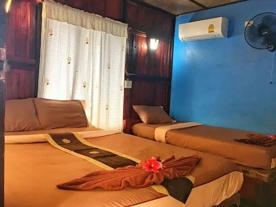 Deluxe Bungalov, 2 Tek Kişilik Yatak