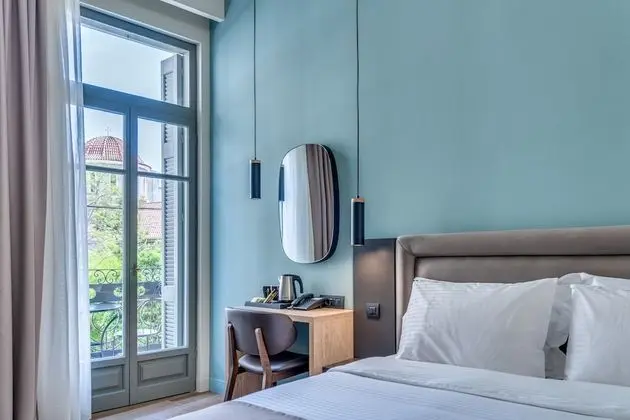 Deluxe Tek Büyük Yataklı Oda, Balkon, Şehir Manzaralı