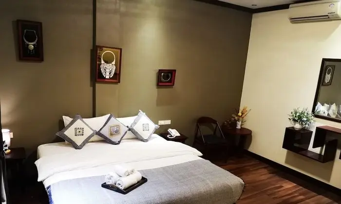 Luxury Tek Büyük veya İki Ayrı Yataklı Oda, 1 En Büyük (King) Boy Yatak, Küçük Mutfak
