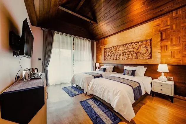 Deluxe İki Ayrı Yataklı Oda, Balkon (Wooden Ceiling - Air purifiers)