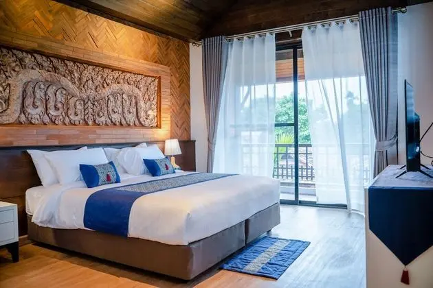 Deluxe Tek Büyük Yataklı Oda, Balkon (Wooden Ceiling - Air purifiers)