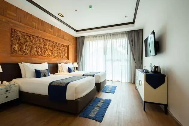Deluxe Twin with Balcony - Air purifiers