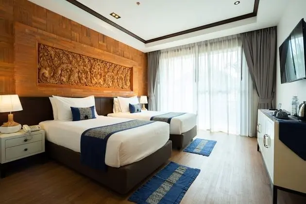 Deluxe Twin with Balcony - Air purifiers