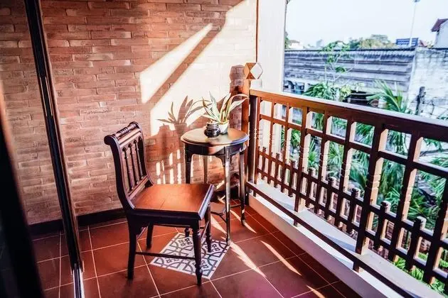 Deluxe Twin with Balcony - Air purifiers
