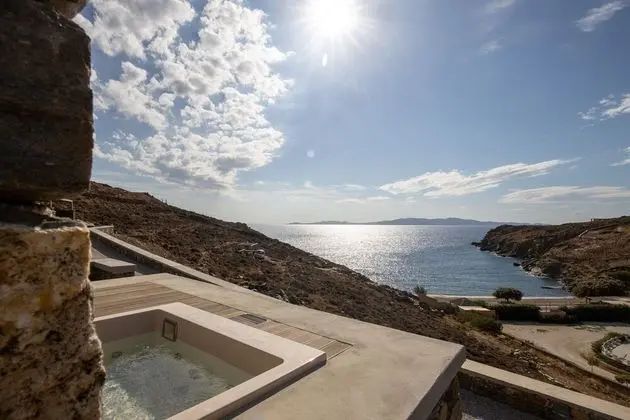 Eos Villa with Private Hot Tub and Sea View