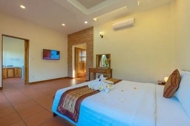 Deluxe Bungalov, 1 En Büyük (King) Boy Yatak, Bahçe Manzaralı