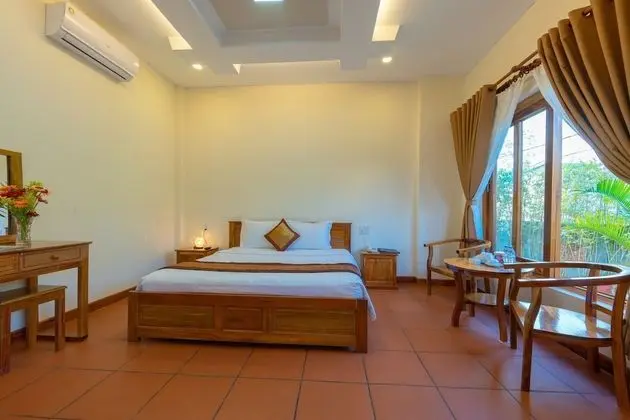 Deluxe Bungalov, 1 En Büyük (King) Boy Yatak, Bahçe Manzaralı