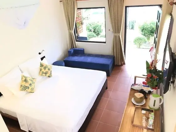 Deluxe Bungalov, 1 En Büyük (King) Boy Yatak, Bahçe Manzaralı