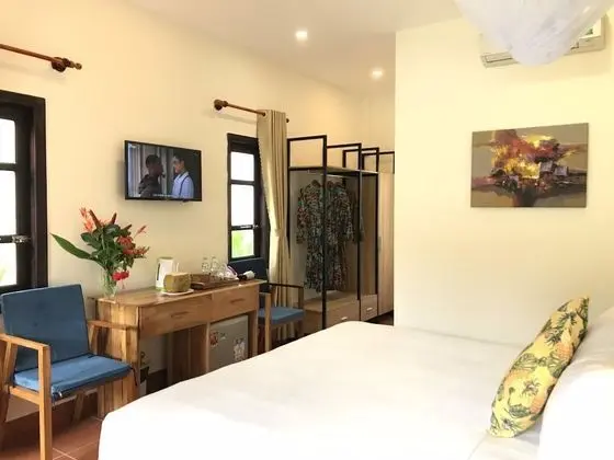 Deluxe Bungalov, 1 En Büyük (King) Boy Yatak, Bahçe Manzaralı