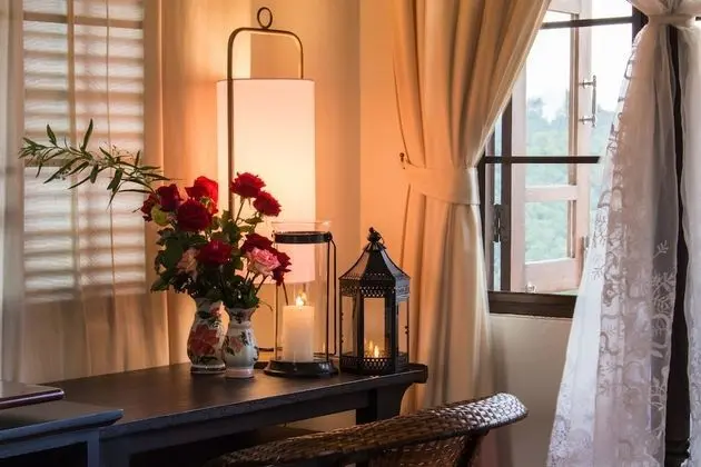 Premier Oda, 1 Çift Kişilik Yatak, Küvet, Dağ Manzaralı (Mountain View - Open Air)