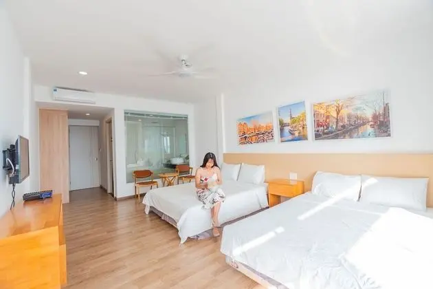 Deluxe Dört Kişilik Oda, Balkon