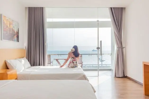 Deluxe Dört Kişilik Oda, Balkon