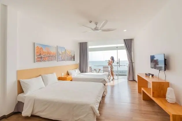 Deluxe Dört Kişilik Oda, Balkon