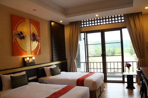 Deluxe Oda, Küvet, Dağ Manzaralı
