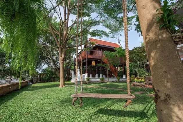Traditional Thai House River View