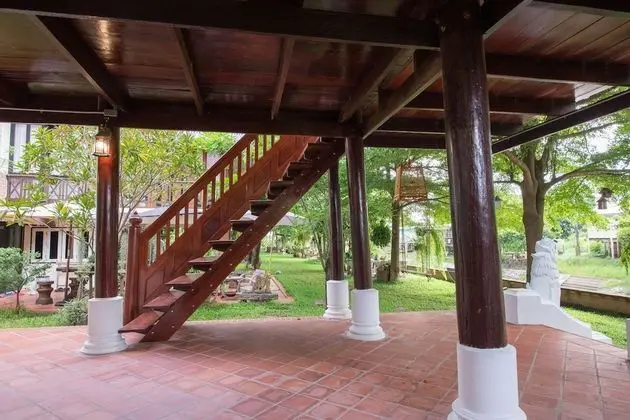 Traditional Thai House River View