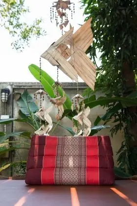Traditional Thai House River View