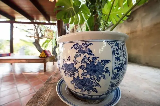Traditional Thai House River View