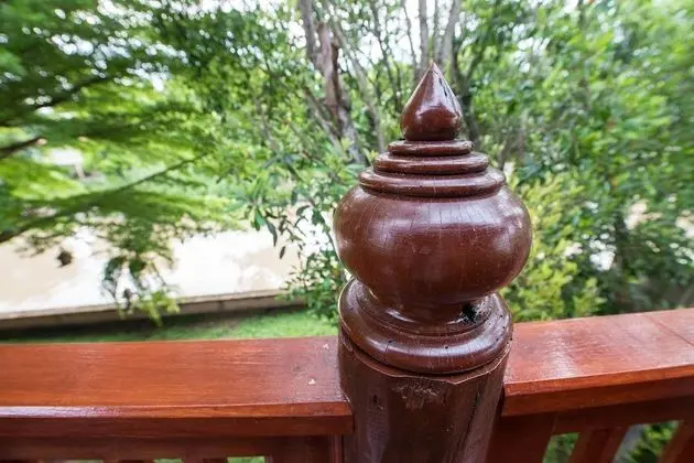 Traditional Thai House River View