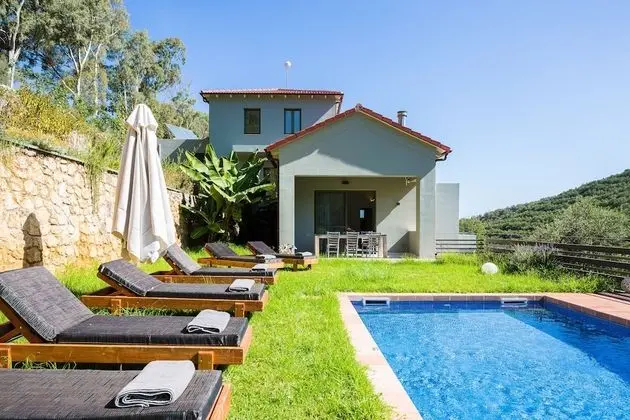 Villa, 2 Yatak Odası, Kişiye Özel Havuzlu (Thalia)