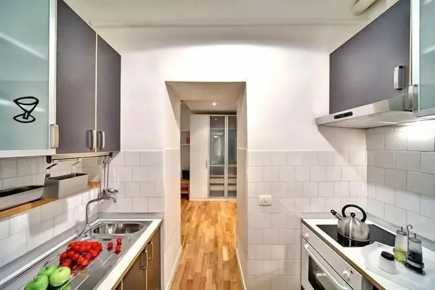 Basic Stüdyo, 1 Çift Kişilik veya 2 Tek Kişilik Yatak, Küçük Mutfak, Asma Kat