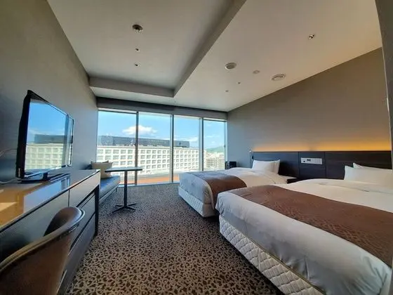 Superior İki Ayrı Yataklı Oda, Küvet, Şehir Manzaralı (Three-quarter Bed x2)