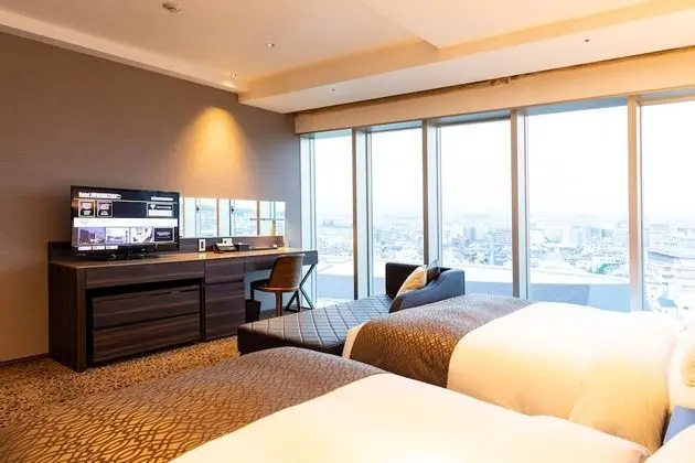 Superior İki Ayrı Yataklı Oda, Küvet, Şehir Manzaralı (Three-quarter Bed x2)