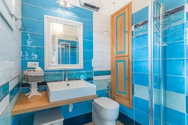 Family Apart Daire, Birden Çok Yatak, 2 Banyolu, Denize Bakan (Piazzetta Casa Dora 200 Mt From The)