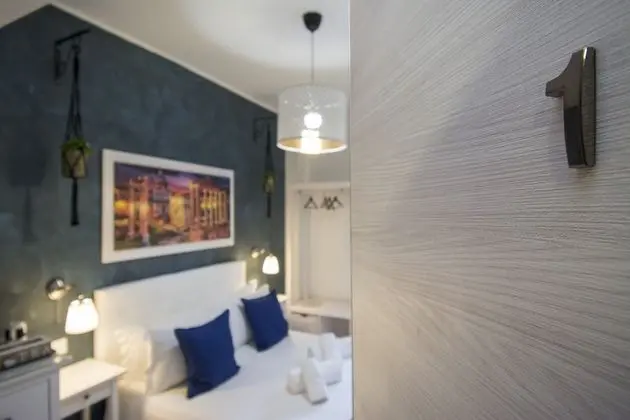 Deluxe Tek Büyük Yataklı Oda (with shower Blu)