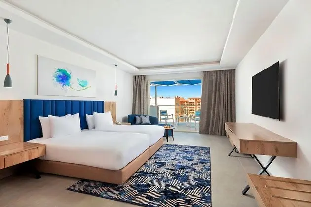 Deluxe Tek Büyük veya İki Ayrı Yataklı Oda, Deniz Manzaralı