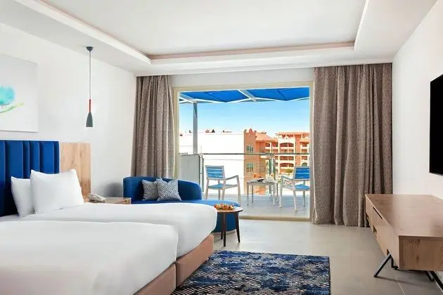 Deluxe Tek Büyük veya İki Ayrı Yataklı Oda, Deniz Manzaralı