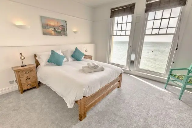 Luxury Apart Daire, Banyolu/Duşlu, Deniz Manzaralı (Pier View Apartment)