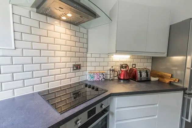 Luxury Apart Daire, Banyolu/Duşlu, Deniz Manzaralı (Pier View Apartment)
