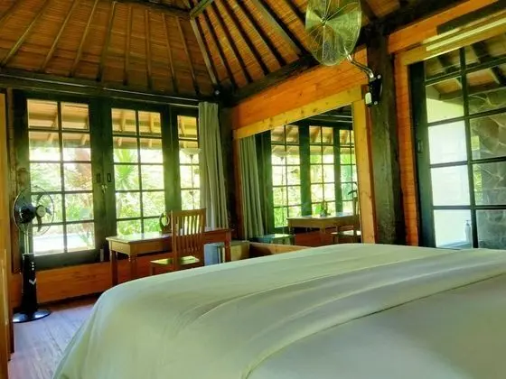 Honeymoon Bungalov, 1 Yatak Odası, Avlu Manzaralı, Havuz Kenarı