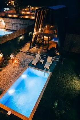 Bungalow, Bahçe Manzaralı, Özel Havuzlu ve Jakuzili